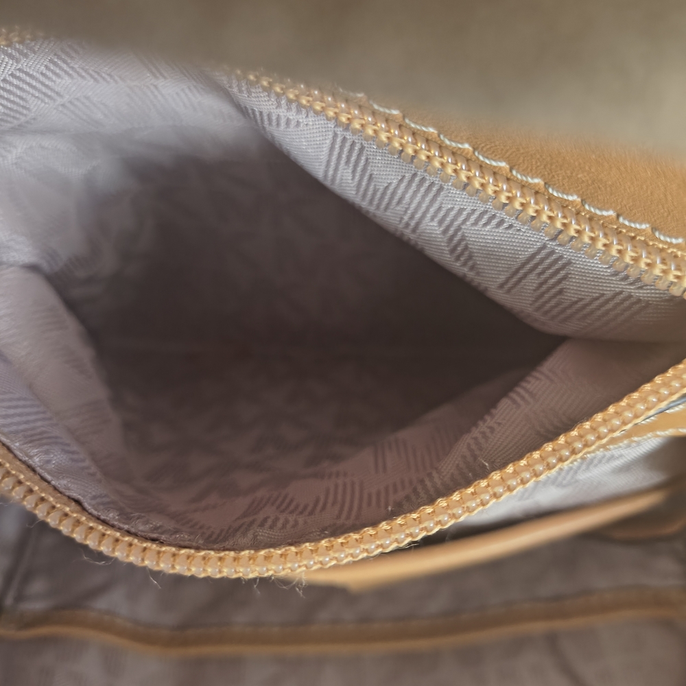 Elegant Brown Suede Backpack - Picture 13 of 15
